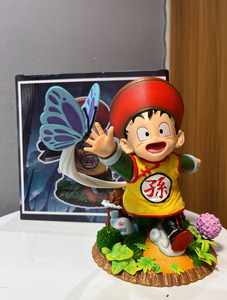 2024 caliente Anime dragón DBZ 19CM Son <span class=keywords><strong>Gohan</strong></span> dibujos animados Anime estatua PVC figura de acción muñeca colección juguetes regalo para niños - Product Image 6