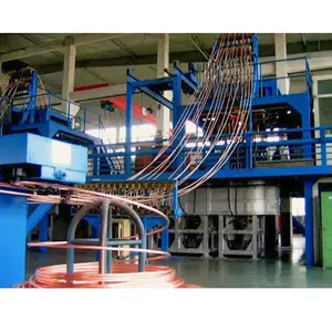 copper/brass/bronze wire horizontal continuous continuous cast machine Chinese manufacturer good quality