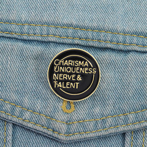 Be Bold Be Brave Be You esmalte Pin cita motivacional broche solapa insignia joyería regalo para adolescentes niñas amigos a granel - Product Image 1