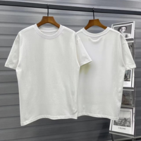 Nouveau T-shirt décontracté pour homme 2026, imprimé, respirant, en pur coton, doux pour la peau, T-shirt épais à manches courtes pour homme