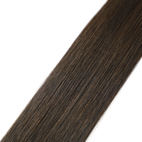 Extensions de cheveux en kératine italienne en gros, cheveux humains doublement étirés Remy