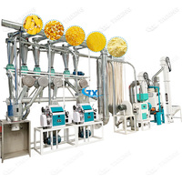 Machine de mouture de maïs industrielle de petite et grande taille pour les usines d'aliments pour animaux et de farine en Afrique |   Haute efficacité, faible coût