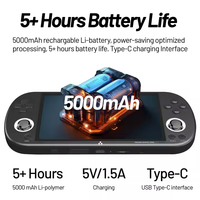 Gamegaga Trimui Smart Pro, console de jeux vidéo portable rétro avec écran de 4,96 pouces, open source, 5000 mAh