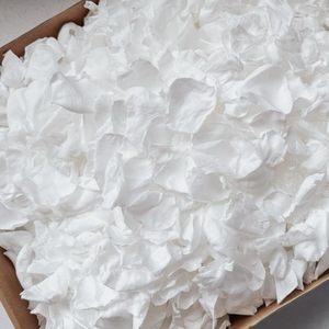 100% naturale puro bianco 20g rosa petali di fiori per biodegradabili <span class=keywords><strong>Confetti</strong></span> di nozze naturalmente derivati da veri petali - Product Image 1