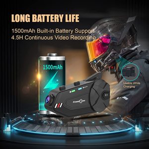 Freedconn R1 Plus Loa Mũ Bảo Hiểm Bluetooth Đàm Thoại Nhóm Xe Máy Chính Hãng Hệ Thống Liên Lạc Nội Bộ Xe Máy Từ Nhà Máy Trung Quốc - Product Image 5
