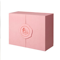 Boîte cadeau de luxe personnalisée à double porte, emballage pour cadeaux de mariage, boîte cadeau haut de gamme pour cosmétiques et parfums, logo personnalisé, vente en gros, usine