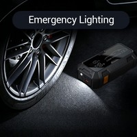 Alat Darurat Jump Starter Booster 12V Terbaru untuk Mobil & Truk dengan Lampu LED SOS Arus Puncak 1000Amp Baterai Besar