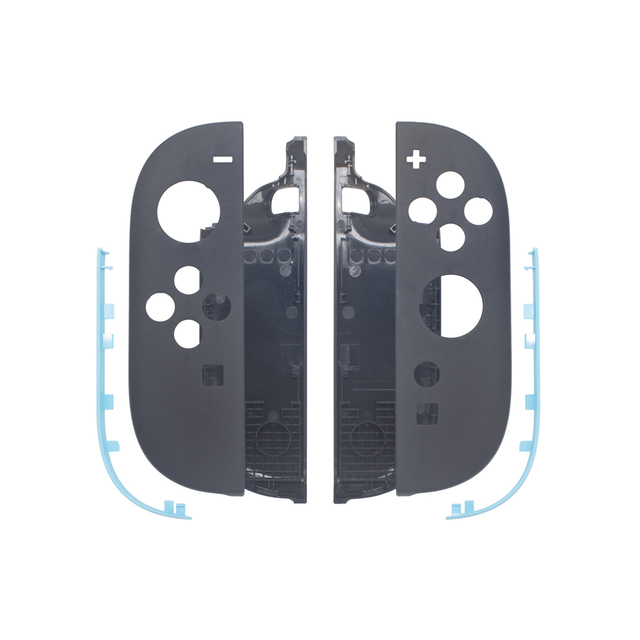Available Fast Delivery ABS Full Set Solid Shells for Nintendo Switch 2 Joycon Replacements DIY Custom Black Shell