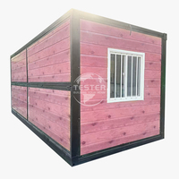 Bureaux et maisons modulaires en acier pliables à succès, design moderne, insonorisés/imperméables, mobiles et portables, pour une utilisation en chambre à coucher