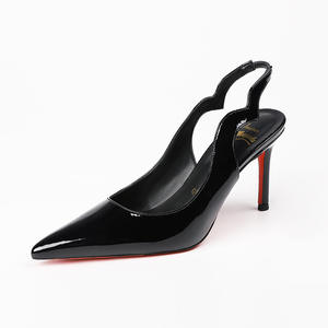 European designer's classic black high-<b>heeled</b> shoes, elegant bride's shoes and <b>red</b> high-<b>heeled</b> shoes, ladies CL\ CL <b>red</b> shoes. - Product Image 1