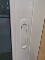 Fabrication de portes coulissantes doubles en PVC de style français pour patio et balcon