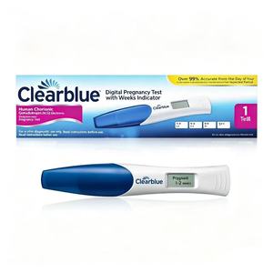 Strisce per <span class=keywords><strong>Test</strong></span> <span class=keywords><strong>di</strong></span> <span class=keywords><strong>Gravidanza</strong></span> con Indicazione delle Settimane <span class=keywords><strong>di</strong></span> Gestazione, 1 <span class=keywords><strong>Test</strong></span> per Confezione - Product Image 1