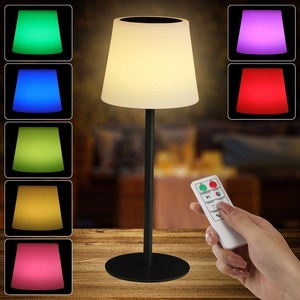 Vườn thủy tinh trang trí đầu giường Dimmable LED ánh sáng năng lượng mặt trời đèn bàn - Product Image 2