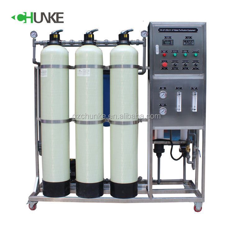 Очиститель воды Горячая продажа Китай UF 250LPH завод по очистке воды цена