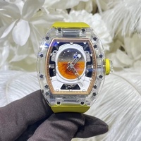 Nouvelle Montre Ronde en Céramique et Cristal 2026 pour Homme, Luxe, Étanche, Automatique, Mécanique, Analogique, Charme Astronaute Spatial de Hangzhou