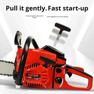 Motosierra Eléctrica de Gasolina Portátil Pequeña de Uso Industrial <span class=keywords><strong>Yate</strong></span> con Motor sin Escobillas de Alta Potencia 2200W para Tala y Corte de Árboles OEM - Product Image 5