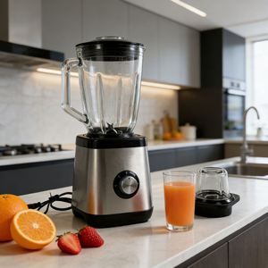 Licuadora y Batidora 2 en 1 de 350W, 1.5L, Libre de BPA, con Base de Acero Inoxidable, 2 Velocidades, para Hacer Smoothies, Ideal para Exteriores, Autos y Hoteles, 2026 - Product Image 6
