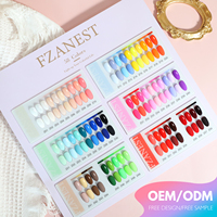 FZANEST OEM Fournisseurs en gros de produits pour ongles, Gel coloré pour la conception d'ongles, Meilleures couleurs de vernis, Kit UV pour ongles, Ensemble professionnel complet de vernis 15ML
