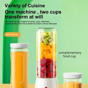 Wholesale Good Quality Portable Original Wireless <b>Small</b> Squeezer Chargeable Orange Juicer Machine Fruit - Product Image 4