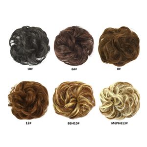 Femmes Synthétiques Bouclés Désordonné <span class=keywords><strong>Chignon</strong></span> <span class=keywords><strong>Chignon</strong></span> Postiche Extensions En Gros Chignons pour Un Look Élégant - Product Image 2