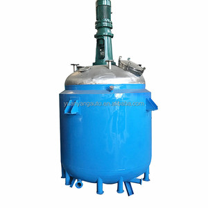 Reactor de tanque químico agitado con camisa de 1000L, hervidor de agua, recipiente de reacción de calentamiento eléctrico, reactor de resina de agitación continua, precio - Product Image 2