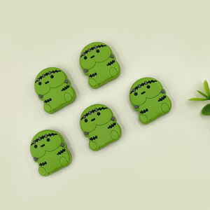 Cuentas de silicona para fabricación de joyas, fabricación de pulseras, accesorios de cadena de chupete DIY, joyería <span class=keywords><strong>Franken</strong></span> Weenie, cuentas focales de silicona - Product Image 2