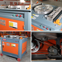 Nouvelle machine à cintrer les barres d'acier ZUJI de haute qualité 220v/380v pour la construction GW50 Faible coût d'entretien CNC