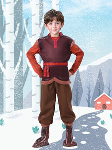 Disfraz <span class=keywords><strong>de</strong></span> Príncipe Kristoff Cazador <span class=keywords><strong>de</strong></span> Hielo para Niños, Disfraz <span class=keywords><strong>de</strong></span> la Película Frozen para Halloween - Product Image 1