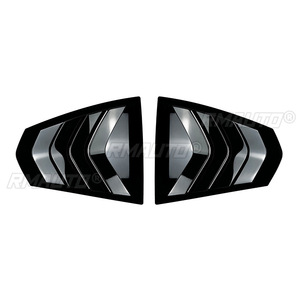 Couverture de persienne de fenêtre arrière noire brillante pour BMW Série 3 G20 320i 325i 330i 2019+ - Product Image 2