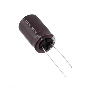 ตัวเก็บประจุเรเดียล6.3V ฝาปิดรู UPW0J332MHD1TO สารส้ม3300 uF - Product Image 1