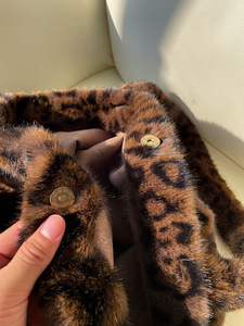 Borsa in pelliccia <span class=keywords><strong>di</strong></span> leopardo Vintage <span class=keywords><strong>di</strong></span> <span class=keywords><strong>lusso</strong></span> Super bella, finta borsa <span class=keywords><strong>di</strong></span> visone con motivo stampato a tracolla <span class=keywords><strong>di</strong></span> grande capacità, 2025 - Product Image 5
