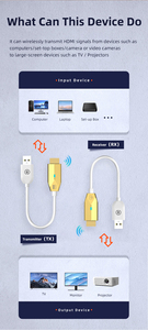 Cable Extensor <span class=keywords><strong>HDMI</strong></span> Inalámbrico <span class=keywords><strong>USB</strong></span> de 30m, Transmisor y Receptor de Audio y Video, <span class=keywords><strong>Adaptador</strong></span> de Pantalla <span class=keywords><strong>para</strong></span> Cámara, PC <span class=keywords><strong>a</strong></span> <span class=keywords><strong>TV</strong></span>, Monitor, Proyector - Product Image 5