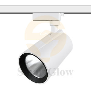 Lámpara de <span class=keywords><strong>foco</strong></span> LED de iluminación de pista moderna de alto lumen 12W 20W 30W 40W Luz de pista comercial <span class=keywords><strong>foco</strong></span> COB de aluminio luces de pista LED - Product Image 1