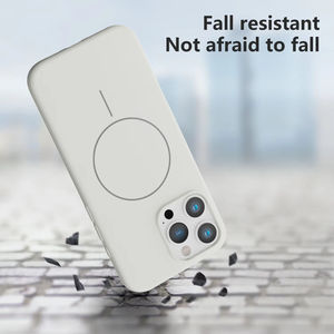 Funda magnética inalámbrica simple y popular para iPhone 16 Pro Max y iPhone 15 Pro Max, con un diseño elegante y resistente a golpes. - Product Image 4