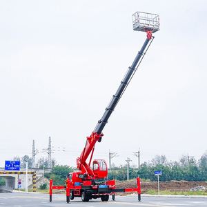 Vehículo de Trabajo Aéreo Dongfeng con Plataforma Telescópica de 36m, Totalmente Hidráulico y Sincrónico, Camión Elevador para Ingeniería Municipal - Product Image 4