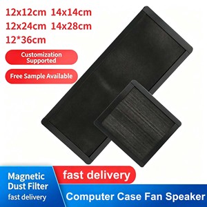 Magnetic PVC Dust Filter <b>Mesh</b> Cover for PC Cooling and <b>Power</b> Supply Fans Guard Case Fan Dust Cover Dust Filter Pro - Product Image 4