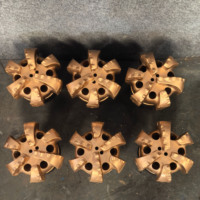 Foret PDC en acier de 170 mm avec raccord 3 1/2 pour forage géologique, outil de forage de puits d'eau, forets diamantés - procédé de moulage
