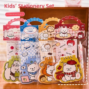Adorable Set de Papelería con Diseño de Perro West Highland, Cuaderno y Bolígrafo de Gel para Niños, Regalos para Fiestas de Cumpleaños - Product Image 3