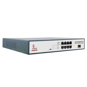 全双工千兆网络交换机8x2.5G RJ45端口和1个10g光端口Gibabit以太网POE网络交换机，用于监控