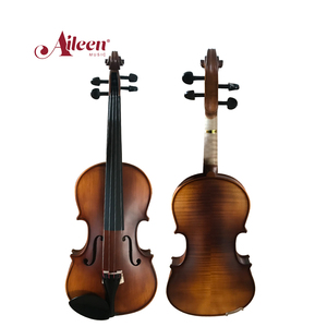 Flamed Violin <span class=keywords><strong>Fiddle</strong></span> With Case, Trang Phục Violin Nhạc Viện (VM145M) - Product Image 1