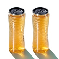 Gobelets en plastique transparents en gros de 330 ml vides avec logo, gobelets en PET jetables avec scellant pour boissons gazeuses avec couvercles faciles à ouvrir