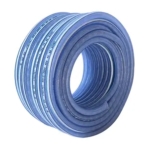 1Inch Transparent Pvc Fiber Reinforced Braided Hose Irrigation Hose Pipe