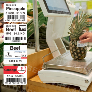 Tùy Chỉnh In Thiết Kế Nhãn Nhiệt 58Mm X 60Mm Dính Giấy Trực Tiếp Nhiệt 58X60 Mã Vạch Sticker Nhãn Nhiệt Cho Quy Mô Cas - Product Image 4