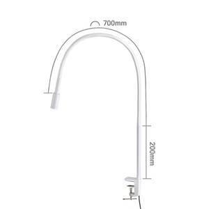 Elanby 395mm UV LED <b>Clip</b>-on Lamp with Manual Button Switch, for Professional Eyelash Extension Use, 5W/10W, CE ROHS Certified - Product Image 6