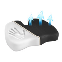 Coussin de siège pour chaise de bureau siège de voiture soutien lombaire et dorsal oreiller en mousse à mémoire coussin coccyx pour coccyx coccyx