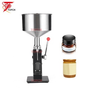 Handbetriebener Quantitativer Dosierer für Gläser und Flaschen Kleine Abfüllmaschine für Creme, Saft, Honig Manuelle Abfüllmaschine - Product Image 1