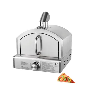 Four de cuisson à pizza, appareil à gaz circulaire, mini convoyeur, prix de bonne qualité