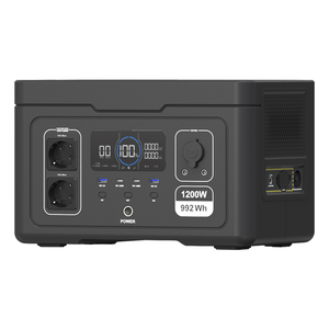 เครื่องกำเนิดไฟฟ้าพกพา UPS Tragbare Powerstation สำหรับใช้ในบ้าน ความจุ 1024 วัตต์ชั่วโมง ระบบพลังงานแสงอาทิตย์ 2000 วัตต์  แบตเตอรี่ Lifepo4  กำลังไฟ 1000 วัตต์ - Product Image 1