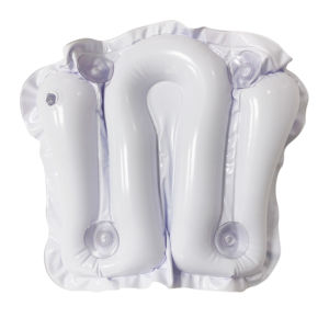 Oreiller <span class=keywords><strong>de</strong></span> <span class=keywords><strong>bain</strong></span> <span class=keywords><strong>gonflable</strong></span> moderne en PVC imperméable, <span class=keywords><strong>coussin</strong></span> confortable et antidérapant pour le soutien <span class=keywords><strong>de</strong></span> la tête, du cou et du dos - Product Image 2