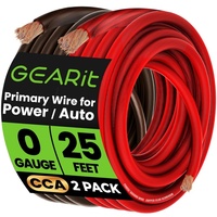 Câble d'alimentation automobile multi-tailles 0/2/4/8/10AWG, ensemble complet pour l'installation d'un système audio complet dans la voiture